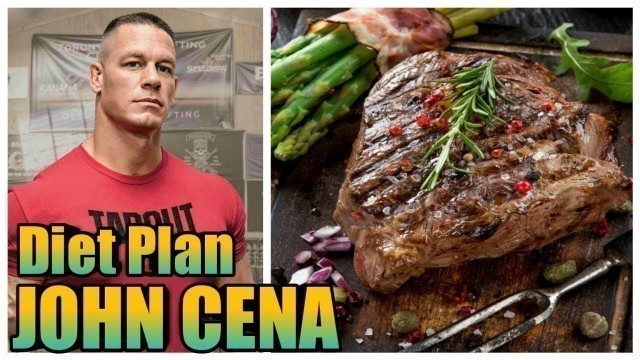 'John Cena Diet plan chart, daily workout, age, chicken,vegitable,protein'