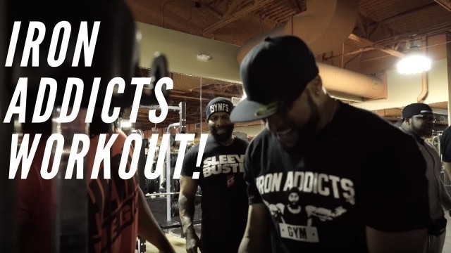 'CT FLETCHER, KEVEN DA HULK WASHINGTON, BIG ROB & BIG HURK Workout Session'