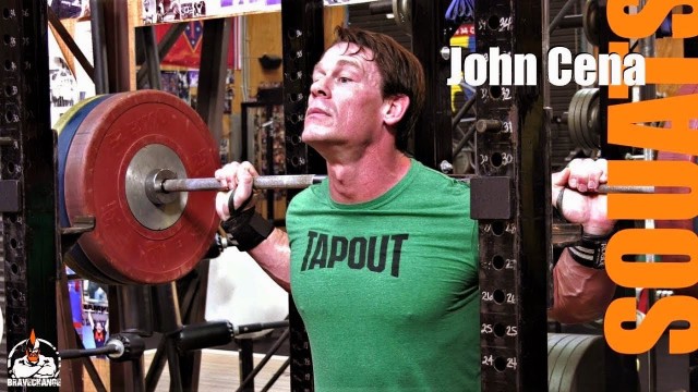 'John Cena Squats (BARBELL!)'