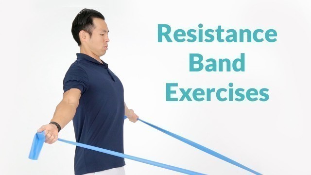 'Resistance Band Exercises for Upper Back'