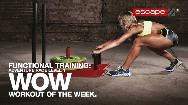 'Functional Training: Adventure Race Level 1 Workout of the Week'