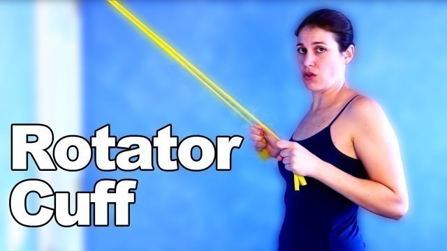 'Rotator Cuff Exercises & Stretches with Resistive Bands - Ask Doctor Jo'