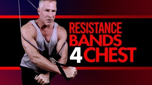 '4 BEST Resistance Band Exercises for Chest (Do These!)'