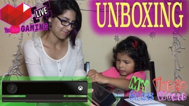 'Microsoft Xbox One Kinect Sensor | Review | Unboxing | Opening | My Video Games World'