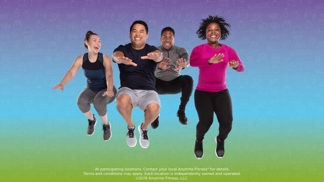 '2019 May Free Workouts | Anytime Fitness'