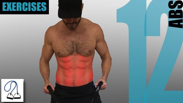 '12 RESISTANCE BAND AB EXERCISES AND WHAT PART OF THE ABS THEY TARGET vol.2'