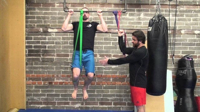 'Resistance Band Assisted Pullups'