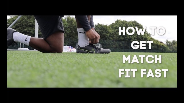 'Journey to Pro Soccer | How To Improve Fitness For Football Preseason!'