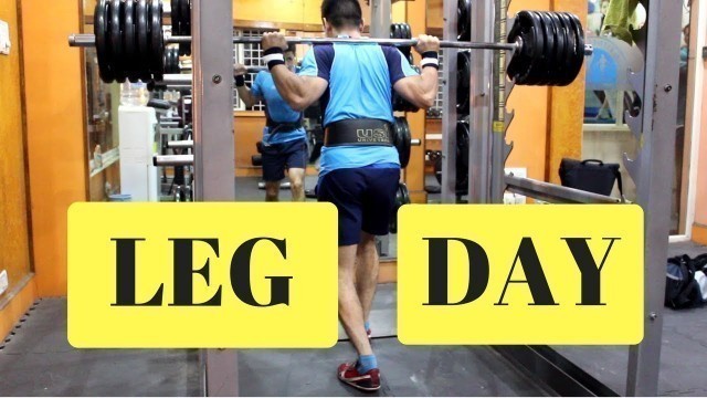 'Full Leg workout with proper warm up and post workout stretching  | DP Fitness'