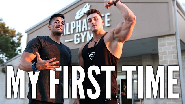 'MY FIRST TIME AT ALPHALETE GYM ft. Christian Guzman & Maxx Chewning'