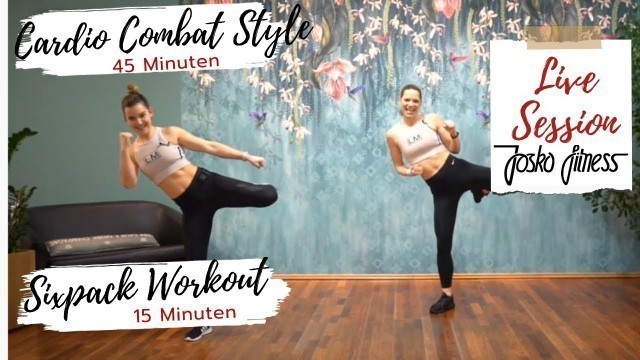 'CARDIO Combat Style mit Steffi & Fabienne LIVE @ JOSKO FITNESS'