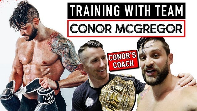 'My TEAM McGREGOR Workout & Gymshark Dublin Experience | TRAVEL DIET & TRAINING TIPS | Lex Fitness'