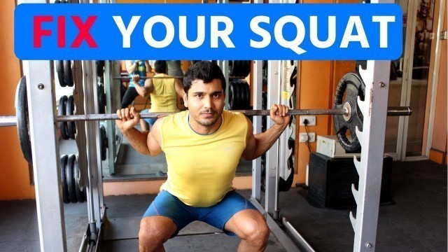 'How To Do Barbell SQUAT? | स्क्वाट्स करने का सही तरीका  | DP Fitness'