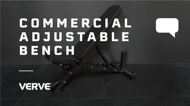 'VERVE Commercial Adjustable Bench'