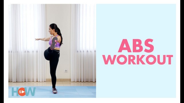 'Latihan Mengecilkan Perut (Abs Workout) | Video Olahraga Fitness Pemula'