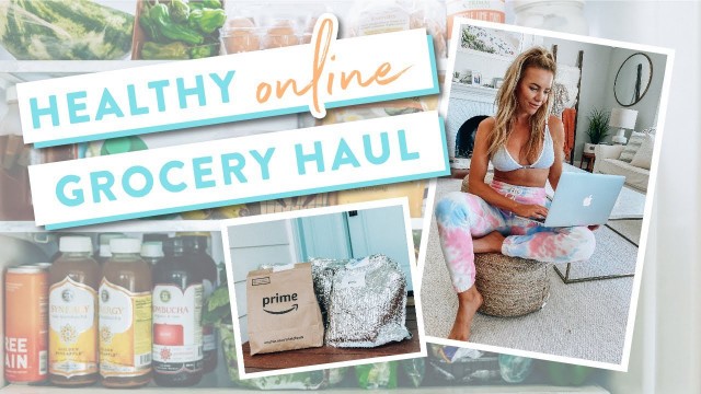 'What I Eat In A Day | Online Grocery Shopping Haul!'