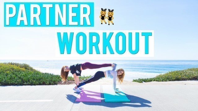 'Best PARTNER Workout | Exercises You Can Do w/ a Friend'