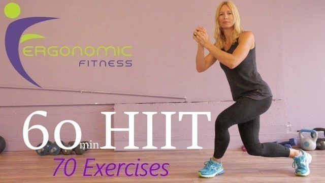 '60 MINUTE HIIT WORKOUT - 70 EXERCISES (FAT BURNER) (Fit 2)'