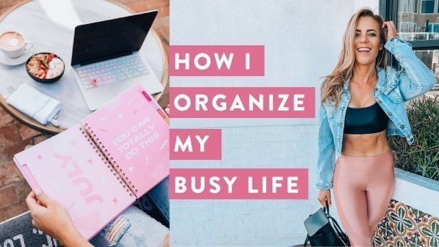 'How I Organize My BUSY Life | Life Hacks, Tips & Tricks'