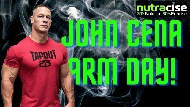 'We tried JOHN CENA\'S Arm Workout!'