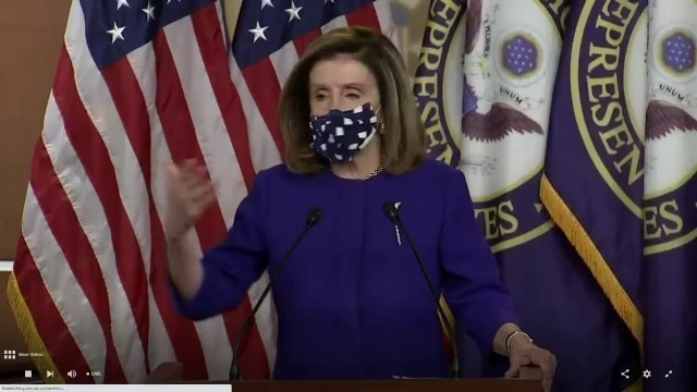 'WATCH | Pelosi discussing 25th Amendment Commission on president\'s fitness to serve'