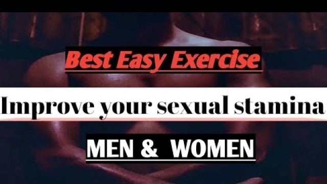 'Best Exercise Improve Your Sexual Stamina .Men & Women .( AADI FITNESS HUB'