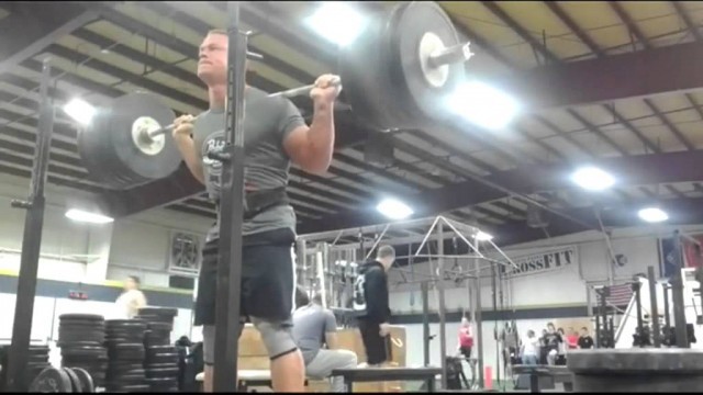 'John Cena Training | Heavy Low Squats'