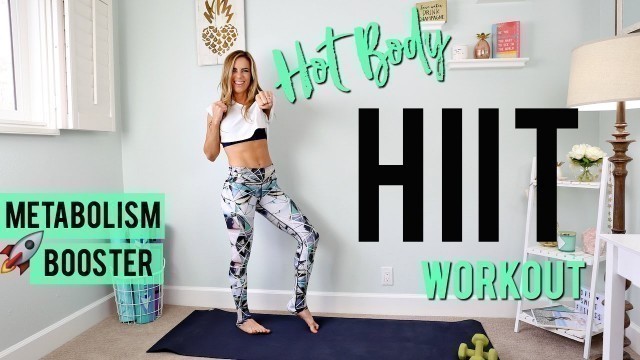 'Metabolism Boosting HIIT Workout + GIVEAWAY'