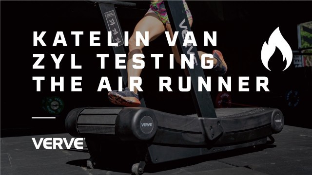 'CrossFit Games Athlete Katelin Van Zyl using the VERVE Runner'