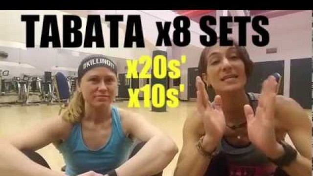 'TABATA HIIT 15min FAT BURNER - Beginners and Advanced- The French Fitness'