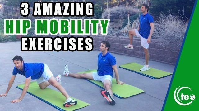 'How To Improve Your Hip Mobility (3 Powerful Exercises) : TENNIS FITNESS'