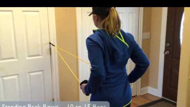 'Using Resistance Bands With Door Anchor - Best Exercises'