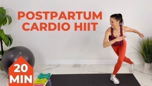 'Postpartum Cardio Workout | Safe after C Section + Diastasis Recti | No Equipment'