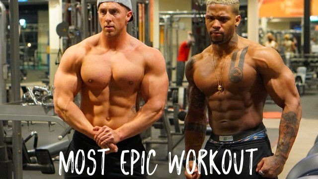 'Epic Chest day with Nick bare .. ft. Christian Guzman'