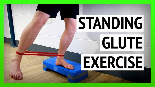 'Try this Simple Resistance Band Exercise for STRONGER GLUTES...'