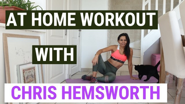 'CHRIS HEMSWORTH’S AT HOME WORKOUT AP “CENTR” REVIEW / 2nd CORONA VLOG |EquestrianPerformanceCoaching'