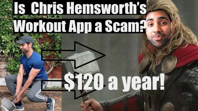 'Build Muscle with Chris Hemsworth\'s App in Lockdown?- Is it a £120 scam?'