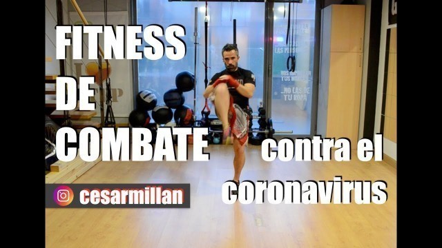 'Clase de COMBAT para hacer en casa con César Millán (FITNESS DE COMBATE 2015)'