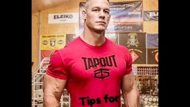 'How to build abs in one month From John Cena'