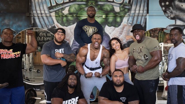 'SIMEON PANDA, BIG ROB, BIG HURK & MASSIVE MANIACS | BIG BACK WORKOUT'