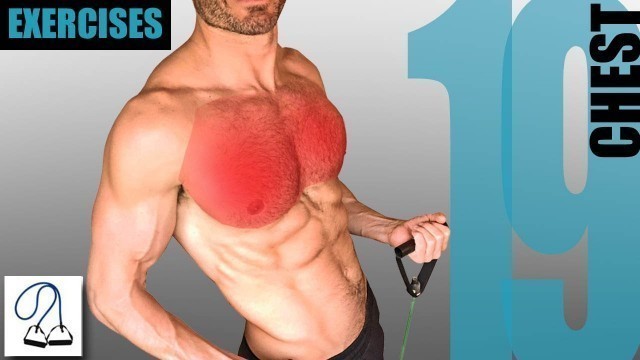 '19 RESISTANCE BAND CHEST EXERCISES AND THE MUSCLES THEY TARGET vol.2'