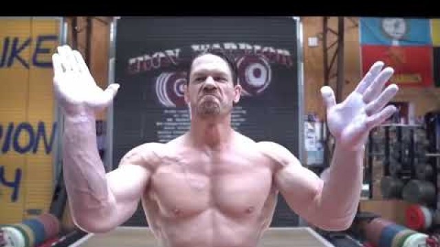 '#shorts john cena workout video for suicide squad'