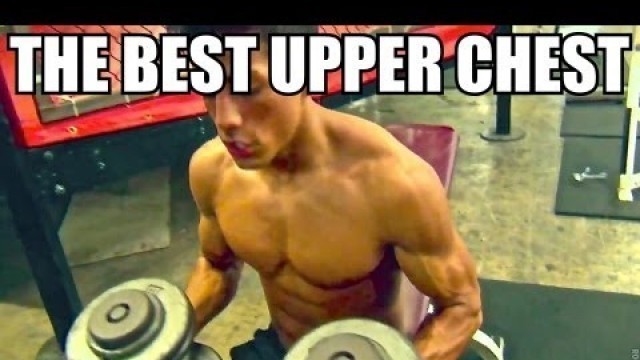 'Most Effective UPPER CHEST Exercise Natural Teen Bodybuilder Christian Guzman'