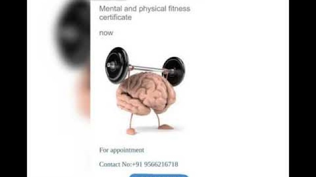 'Book Mental and Physical Fitness Medical certificate now'