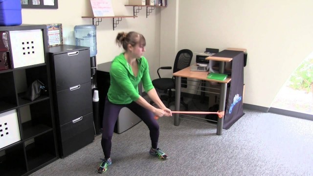 '15 Resistance Band Moves To Do At Your Desk'