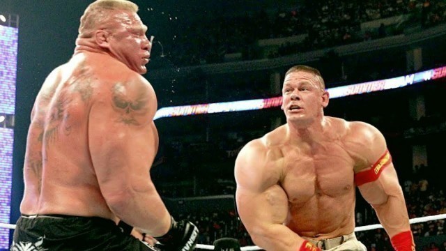 'John Cena vs Brock Lesnar | Fights and Training'