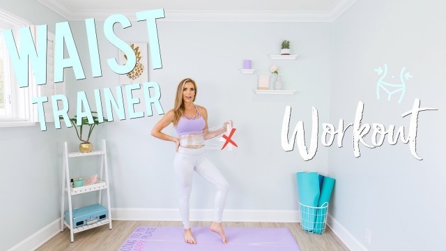 'Waist Trainer Workout | Exercises For a Slim Waist'