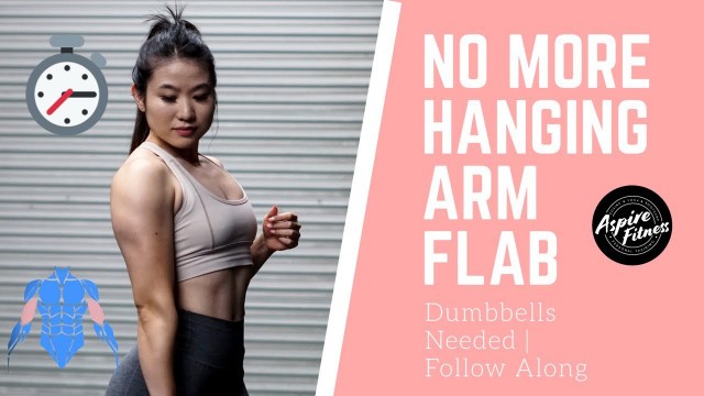 '10 Minute At Home Arm Workout | Dumbbells Needed | Follow Along'