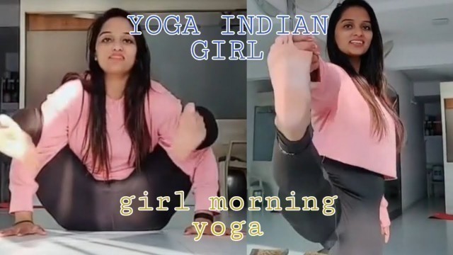 'Girls morning yoga and body starching,| Sexy Indian Girl hot yoga urmi 2020 || YOGA INDIAN GIRL'