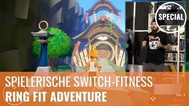 'Ring Fit Adventure: Unboxing & 1. Training mit dem Switch-Fitness-Spiel (German)'